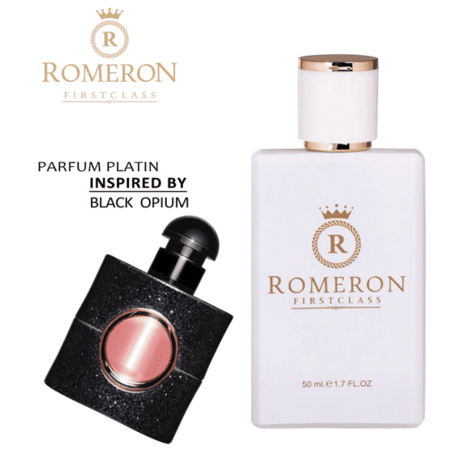 ROMERON 261 Platinum kvepalai moterims 50ml (įkvėpti Yves Saint Laurent Black Opium) EDP