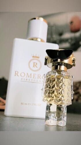 ROMERON 228 Platinum kvepalai moterims 50ml (įkvėpti Paco Rabanne - Fame ) EDP