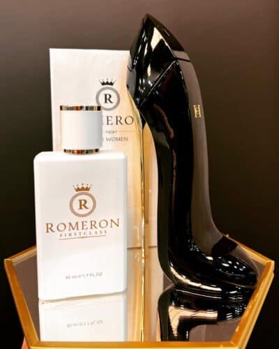 ROMERON 135 Platinum moteriški kvepalai 50ml (įkvėpti Carolina Herrera Good Girl) EDP