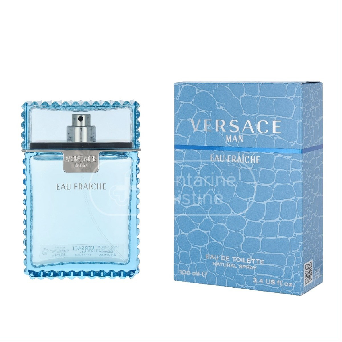 VERSACE MAN EAU FRAICHE, Tualetinis vanduo vyrams, 100ml