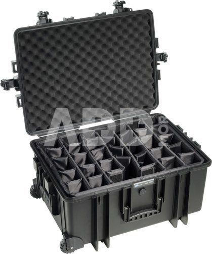 BW OUTDOOR CASES TYPE 6800 BLK RPD (DIVIDER SYSTEM)