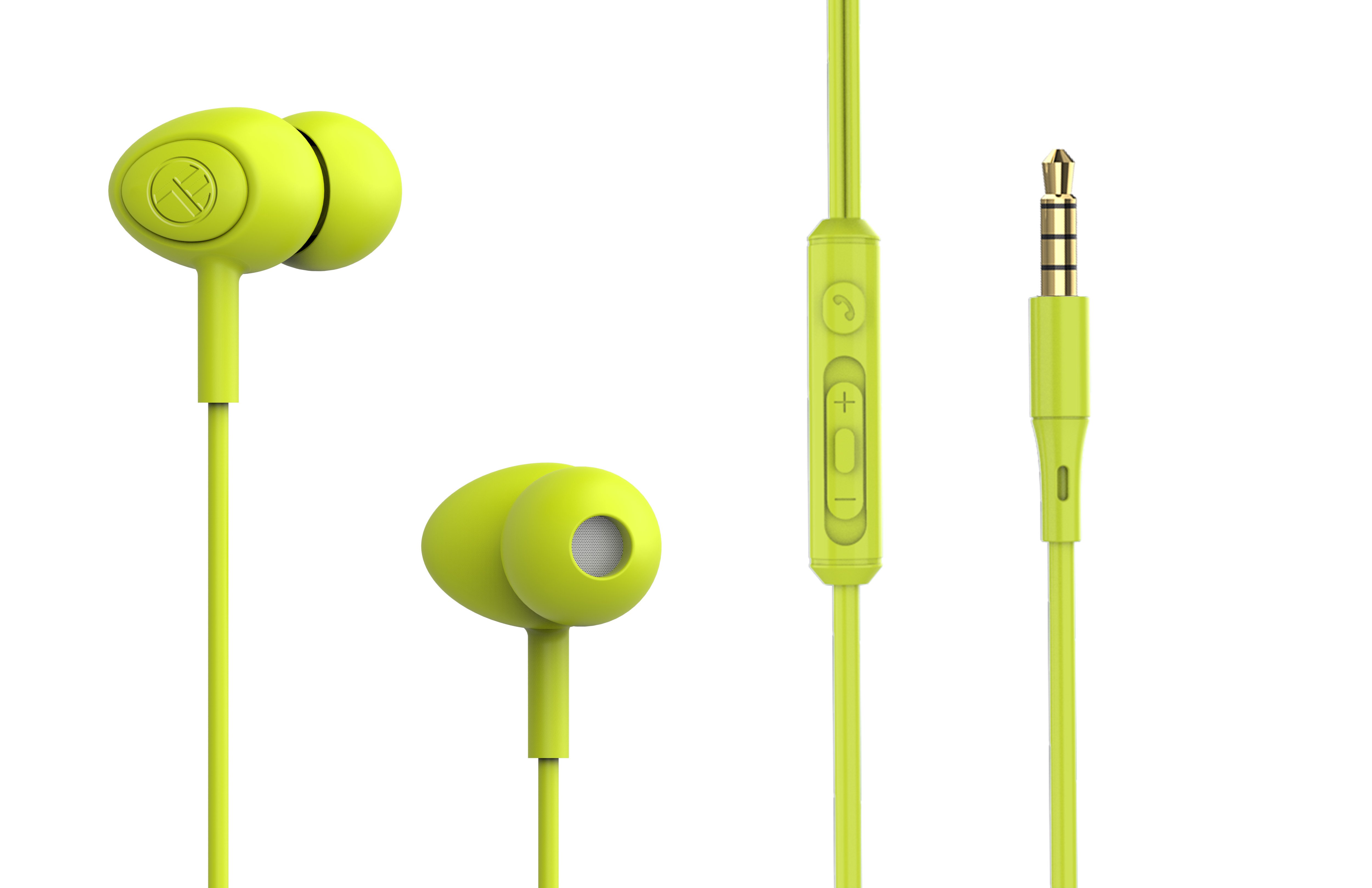 Ausinės į ausis Tellur Basic Gamma wired in-ear headphones green