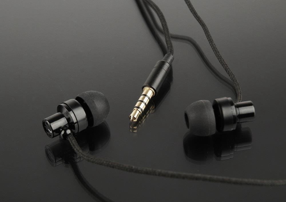 Ausinės Gembird  Metal earphones with microphone "Paris"  Built-in microphone  3.5 mm  Black