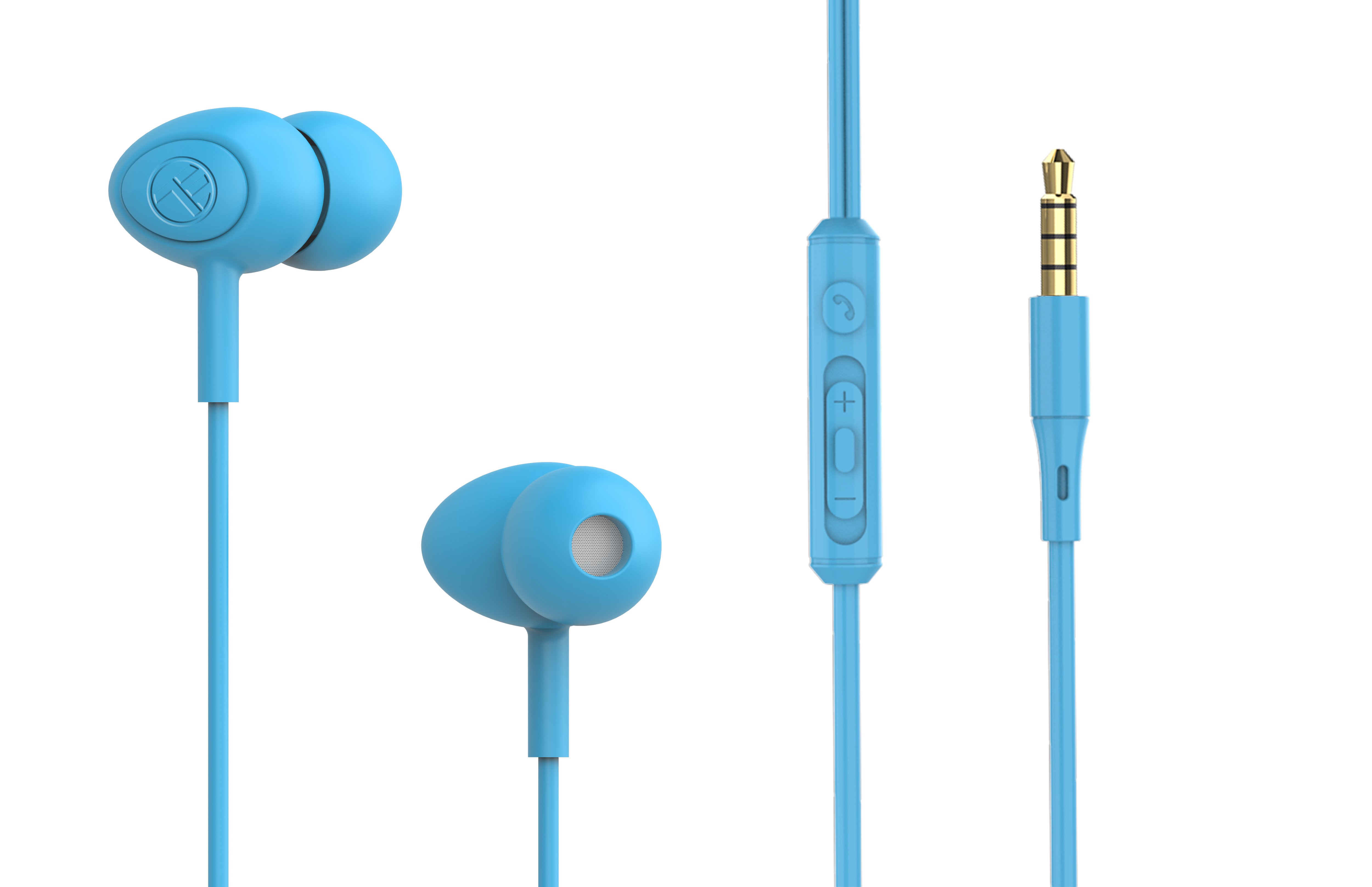 Tellur Basic Gamma wired in-ear headphones blue