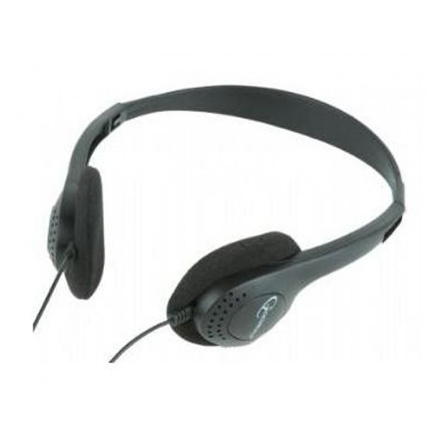 Ausinės Cablexpert  MHP-123 Stereo headphones with volume control  On-Ear 3.5 mm  Black