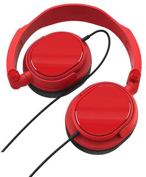 Vivanco headphones DJ20, red (36516)