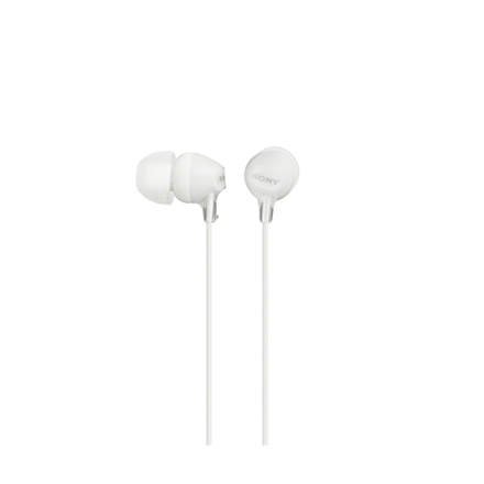 Ausinės Sony EX series MDR-EX15AP In-ear, balt