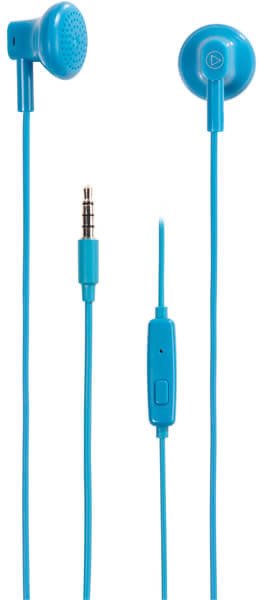 Vivanco headset Budz, blue (38927)