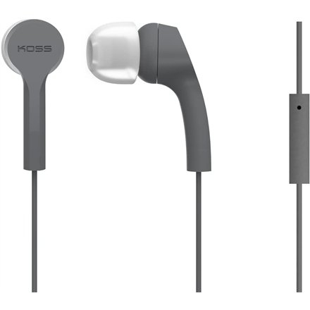 Ausinės Koss  Headphones  KEB9iGRY  Wired  In-ear  Microphone  Gray