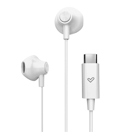 Ausinės Energy Sistem Wired Earphones  EasyPods Type C  Built-in microphone  USB-C  Snow