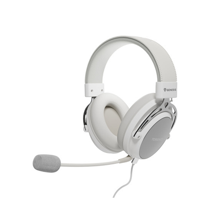 Ausinės Genesis Gaming Headset  Toron 301  Wired  Over-ear  Microphone  White