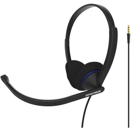 Ausinės Koss  Communication Headsets  CS200i  Wired  On-Ear  Microphone  Noise canceling  Bla