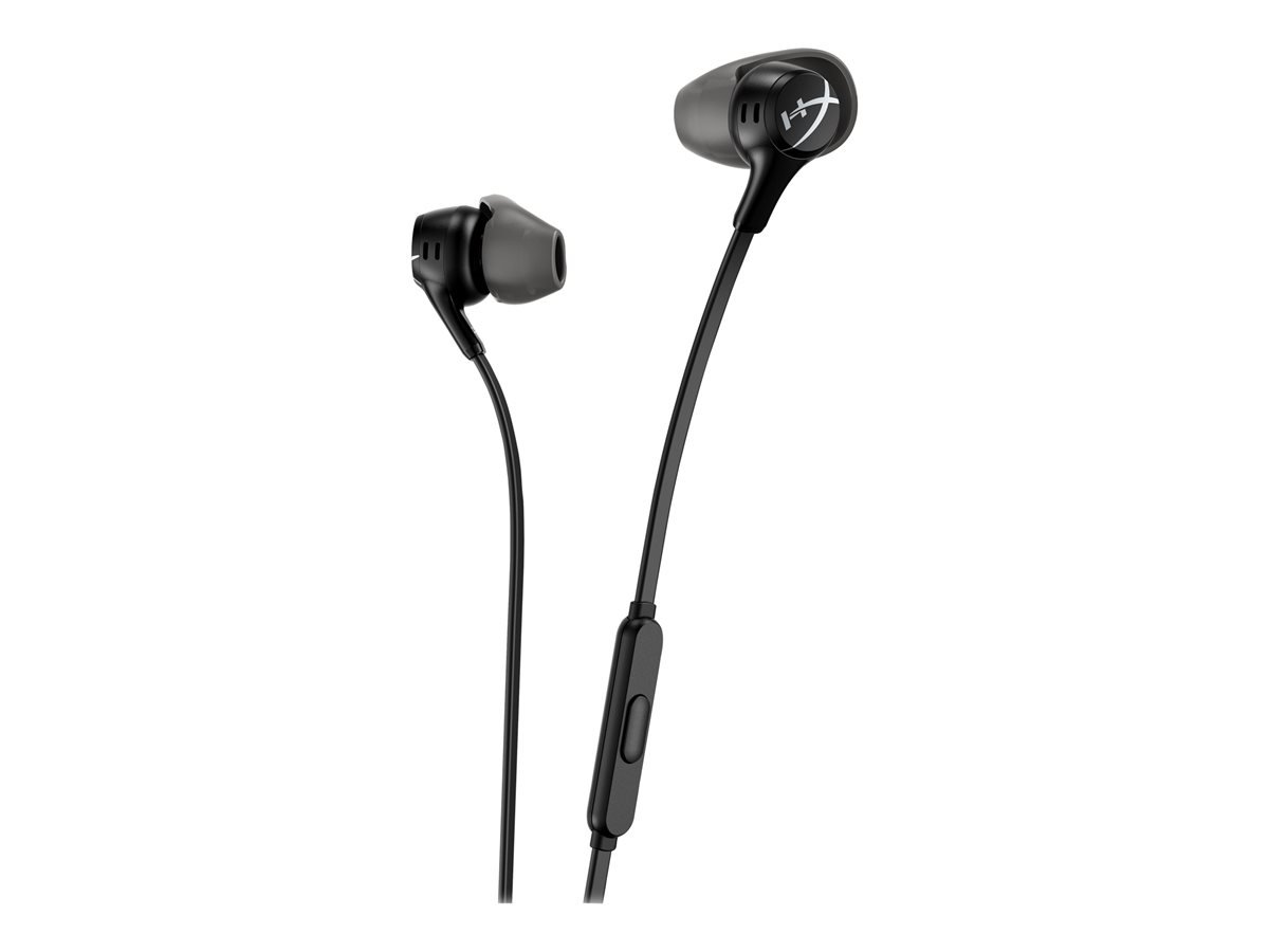 Ausinės HyperX Cloud Earbuds II į ausis, laidinės su mikrofonu, juodos