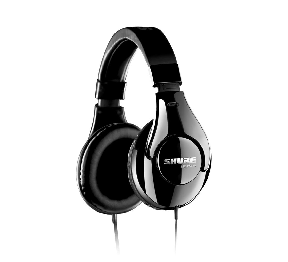 SHURE SRH240A, Headphones (black, 3.5 mm jack)