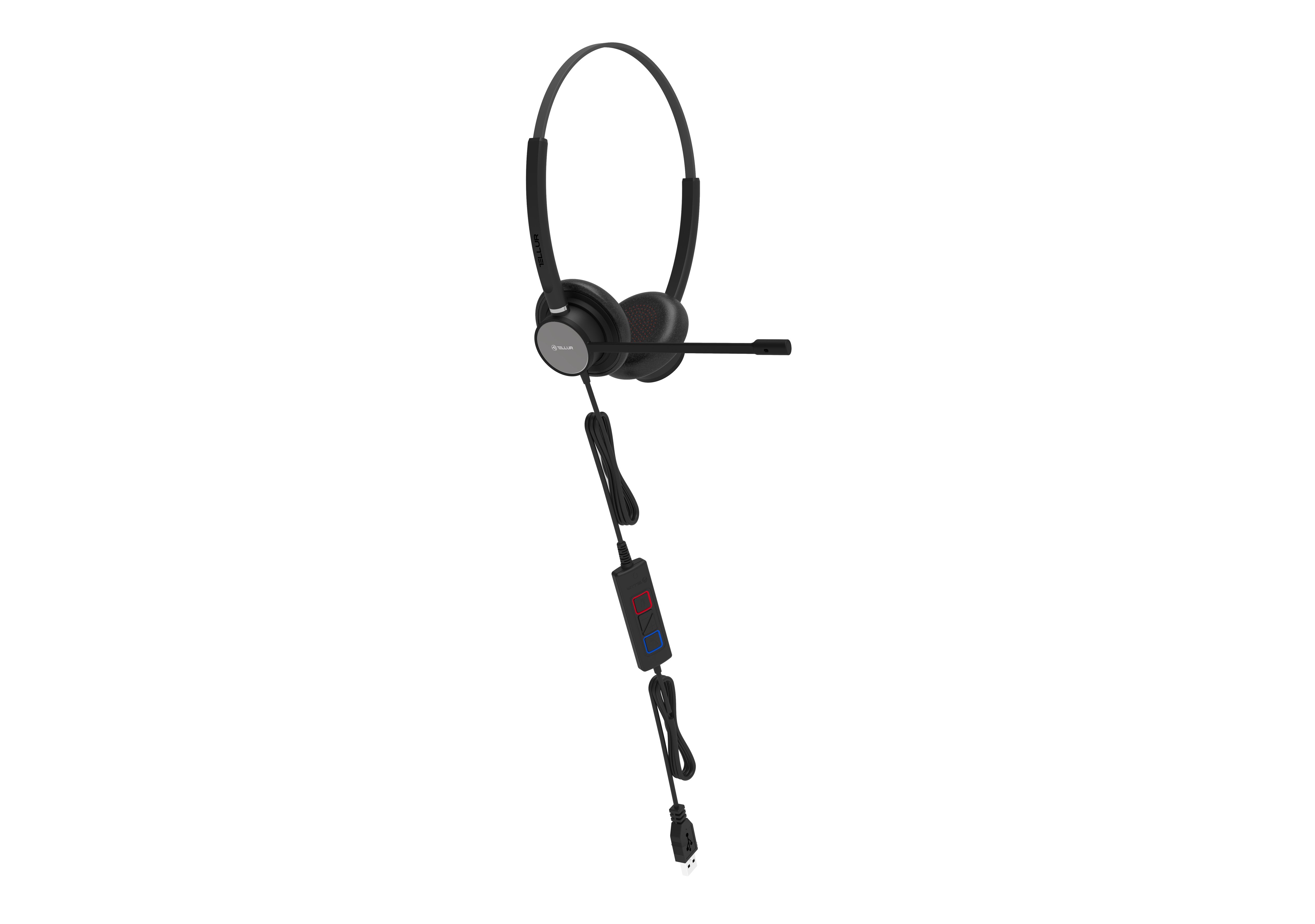 Tellur Voice 320 wired headset binaural black