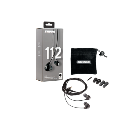 Ausinės Shure SE112 Earphone, Grey  Shure