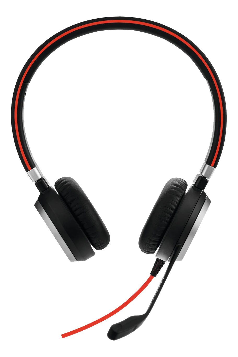 Ausinės Jabra EVOLVE 40 UC Stereo, su mikrofonu, juodos / JABRA-309