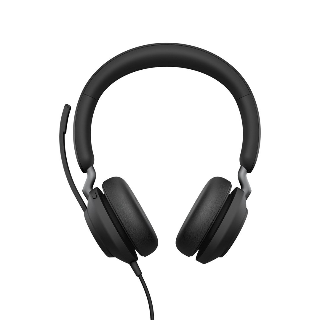 Jabra Evolve2 40 SE Laisvų rankų įranga Vielinis Su lankeliu Skambučiai / muzika USB A tipo Juoda