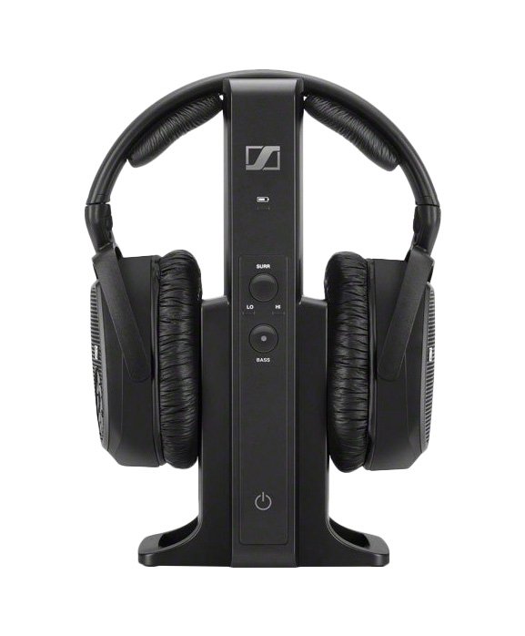 Ausinės Sennheiser  Wireless Headphones  RS 175-U  Over-ear  Wireless  Black