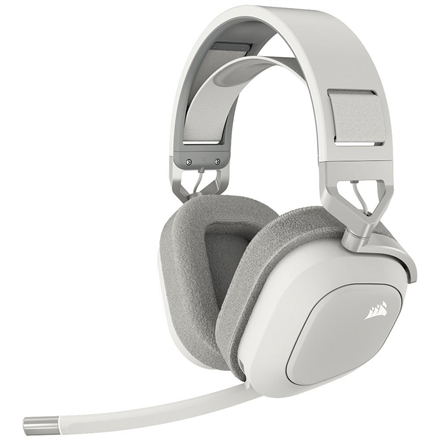 Ausinės Corsair  Gaming Headset  HS80 MAX  Bluetooth  Built-in microphone  Wireless  White  B