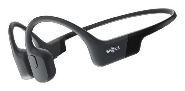 SHOKZ OpenRun Laisvų rankų įranga Bevielis Kaklo raištis Sportai Bluetooth Juoda