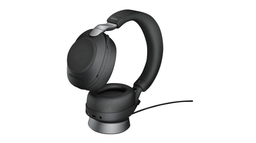 Jabra Evolve2 85 MS + Ladestation + Link 380c Black