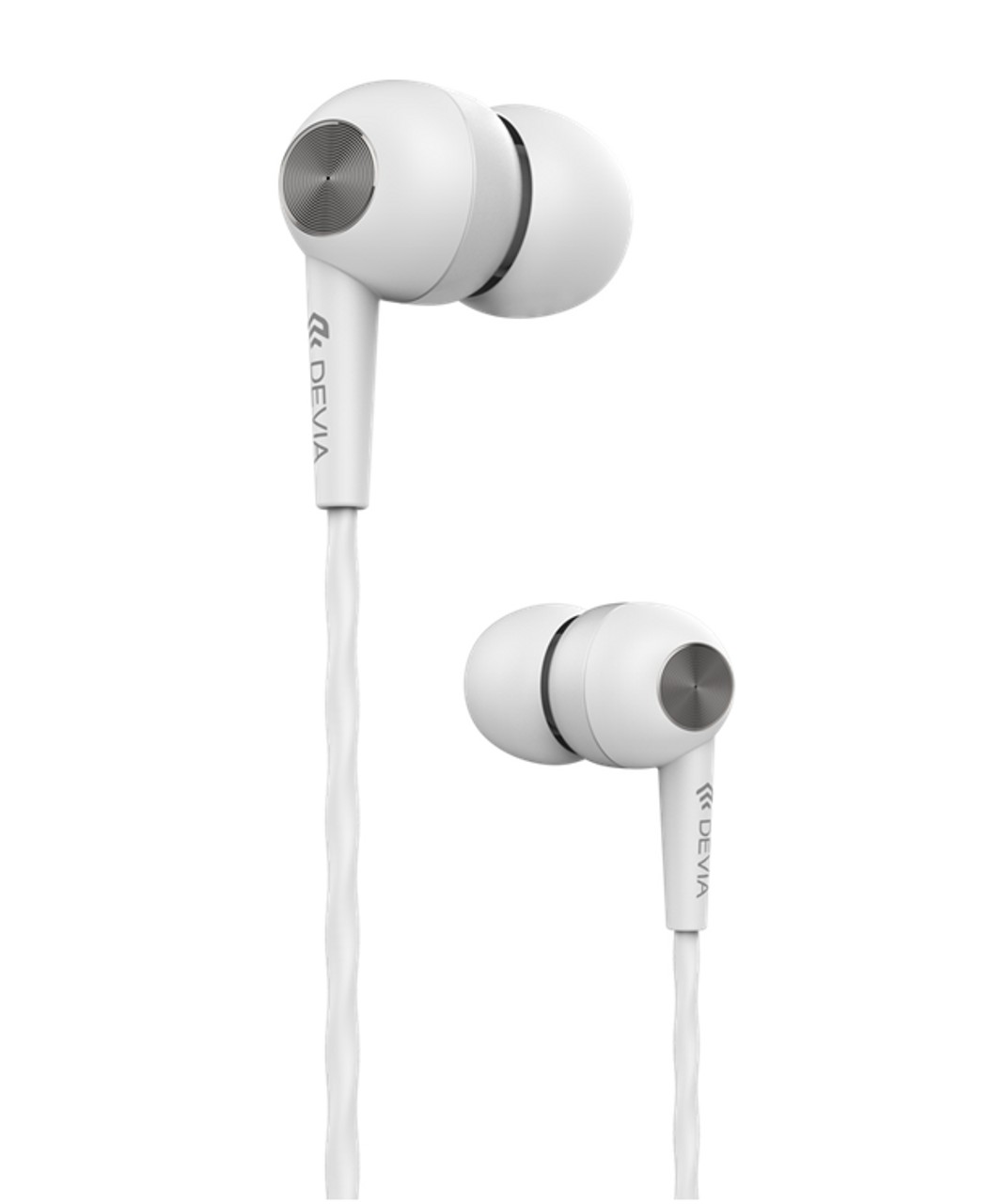 Ausinės Devia Kintone 3,5mm baltos
