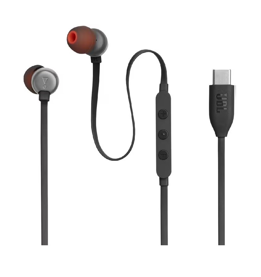 Ausinės JBL Tune 310C USB-C juodos