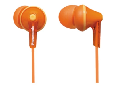 Ausinės PANASONIC RP-HJE125E-D į ausis, oranžinės