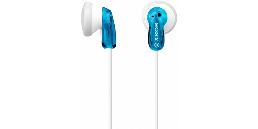 Ausinės SONY MDR-E9LPL į ausis, mėlynos