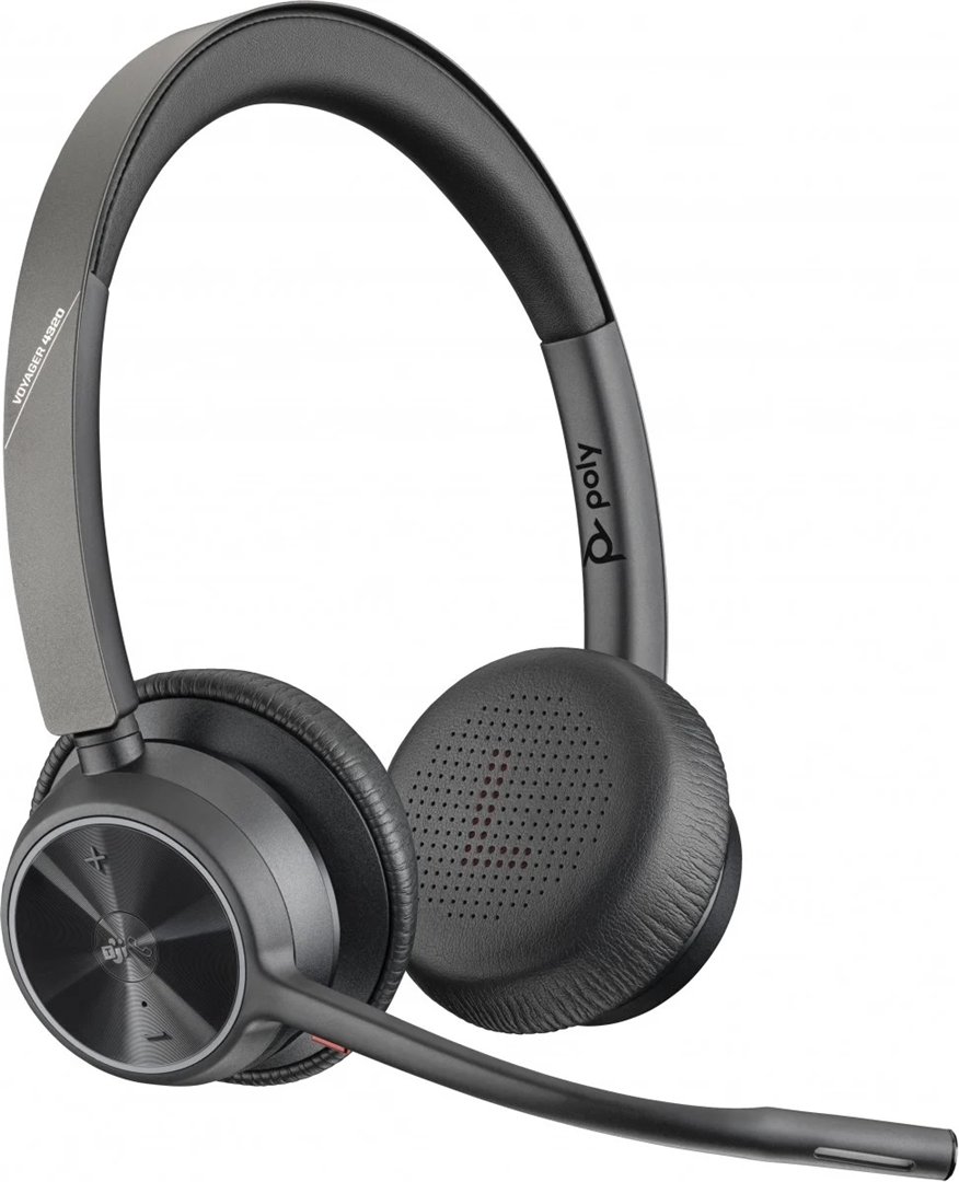 Poly Voyager 4320 Microsoft Teams Certified USB-A Headset + BT700 dongle