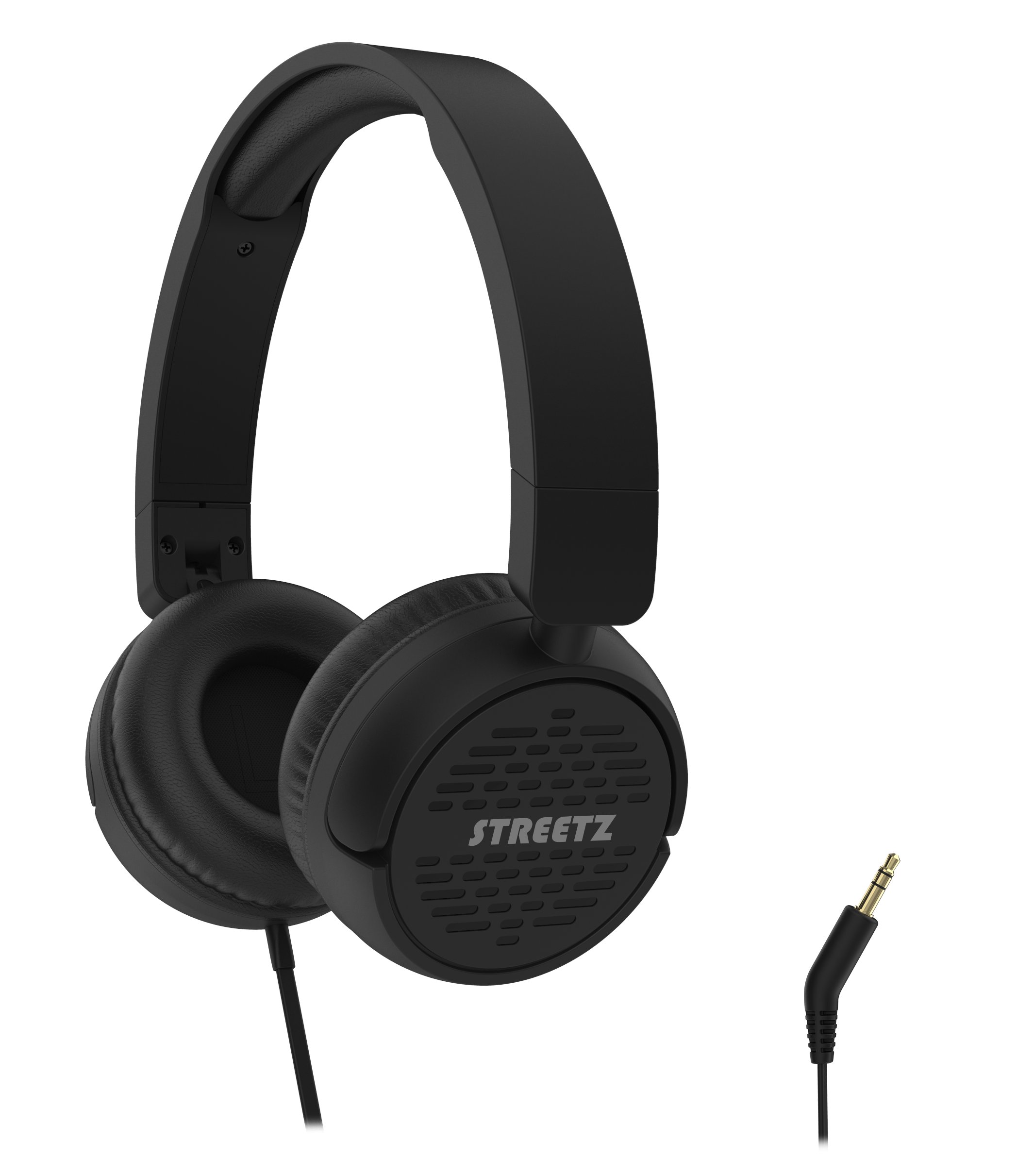 STREETZ  H100 ausinės, sulankstomos, 3.5 mm, juodos / H100-BLK / 6612100