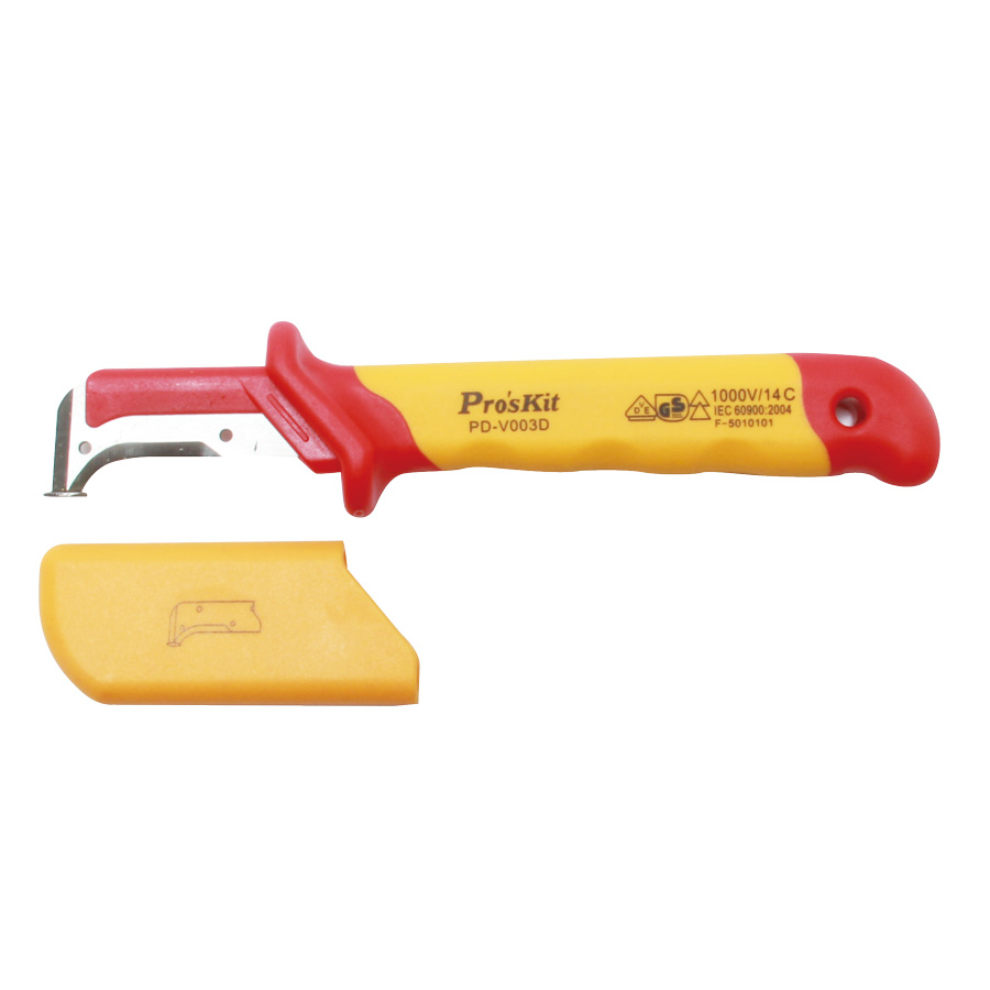 Peilis elektrikams 1000V nužievinimui 51x185mm PD-V003D Pro'sKit