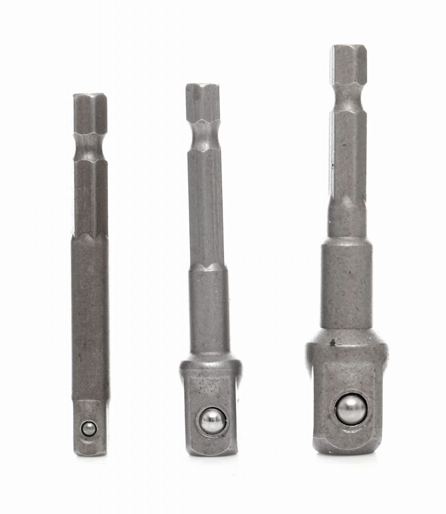 Adapterių galvučių rinkinys KD1573, 3 vnt.