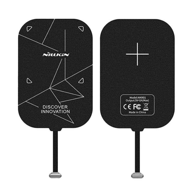 "Nillkin Magic Tags" indukcinio įkrovimo USB-C adapteris (juodas)