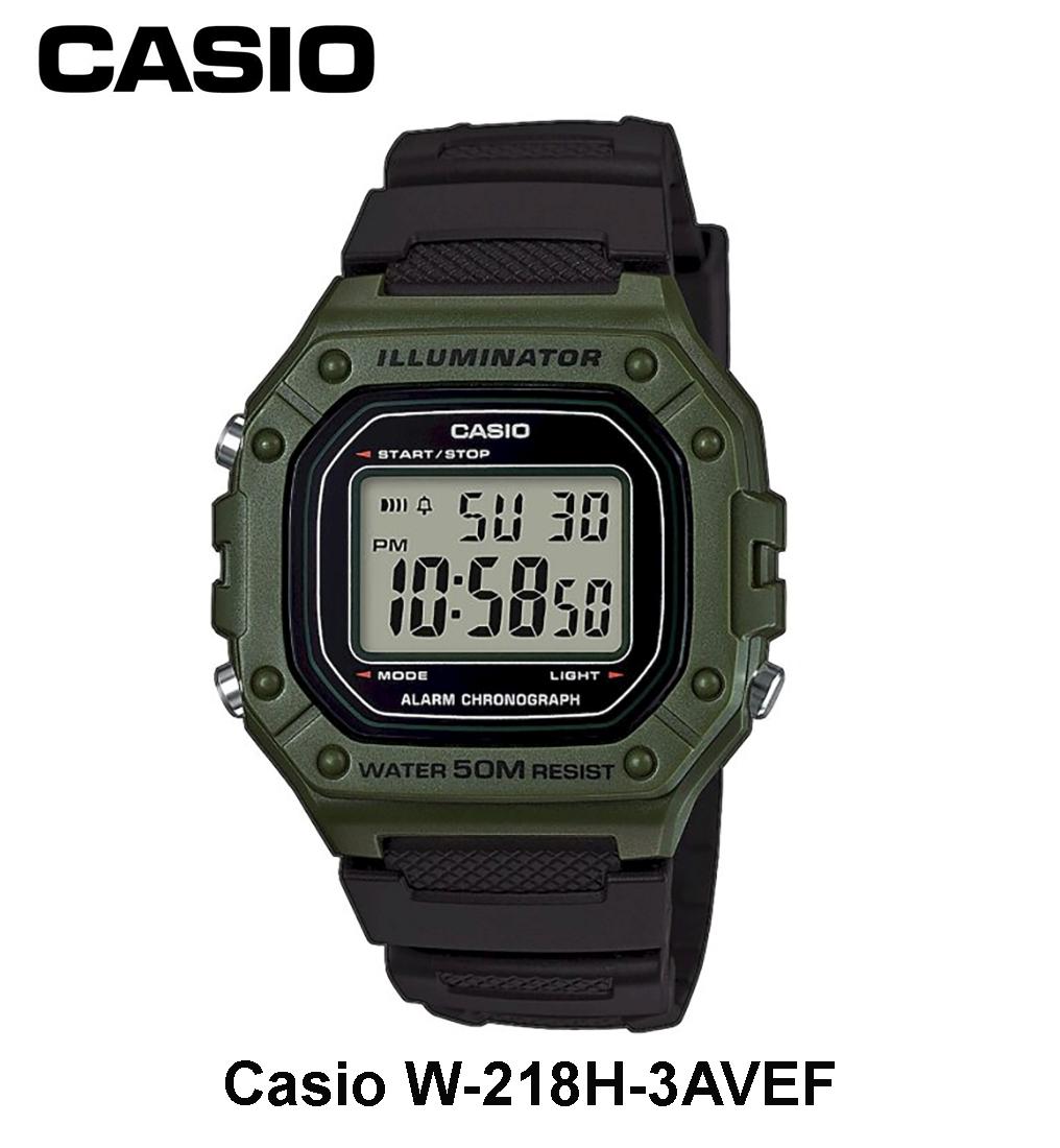 Laikrodis Casio W-218H-3AVEF .