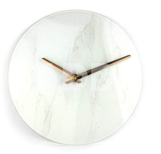 Platinet wall clock Marble (44871)