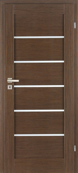 Durų varčia K70 70 x 204 cm Domino-4 Ąžuolas B476