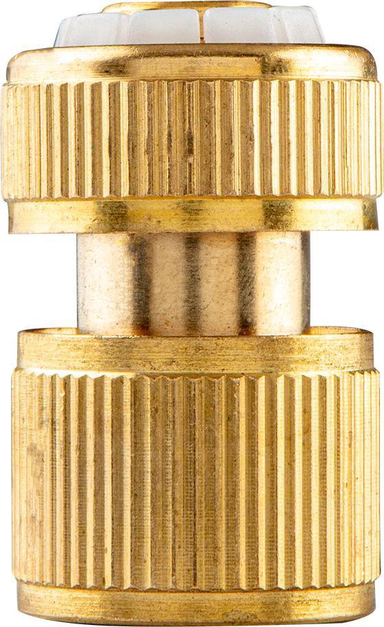 Neo STOP 1/2 connector, brass 15-731