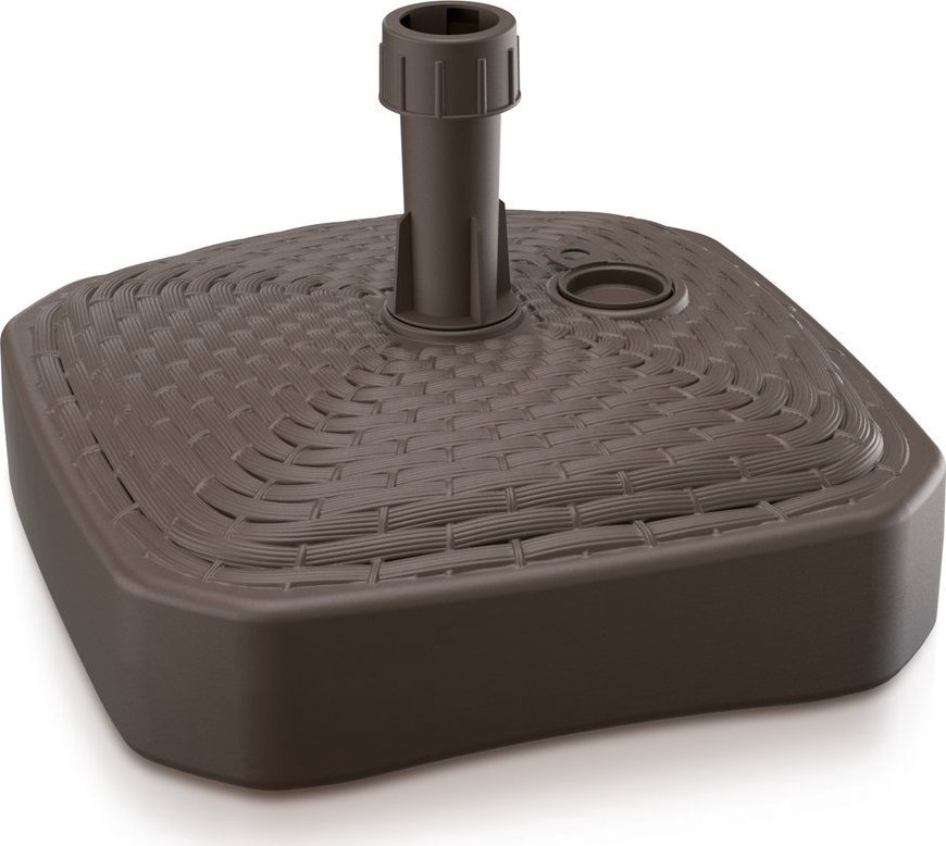 Prosperplast Umbrella base square brown ratan
