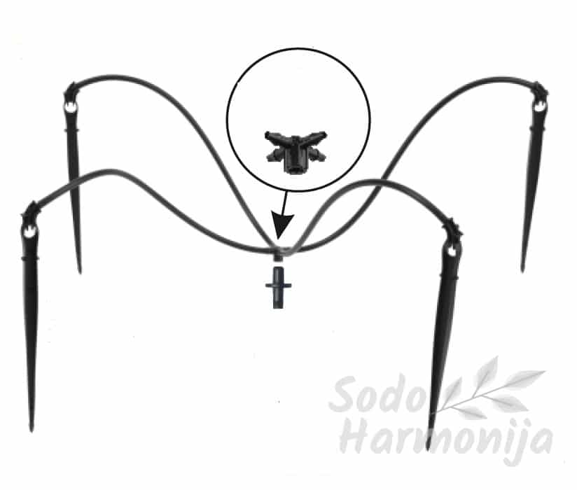 Black Spider (gravitacinis) 4x50 cm