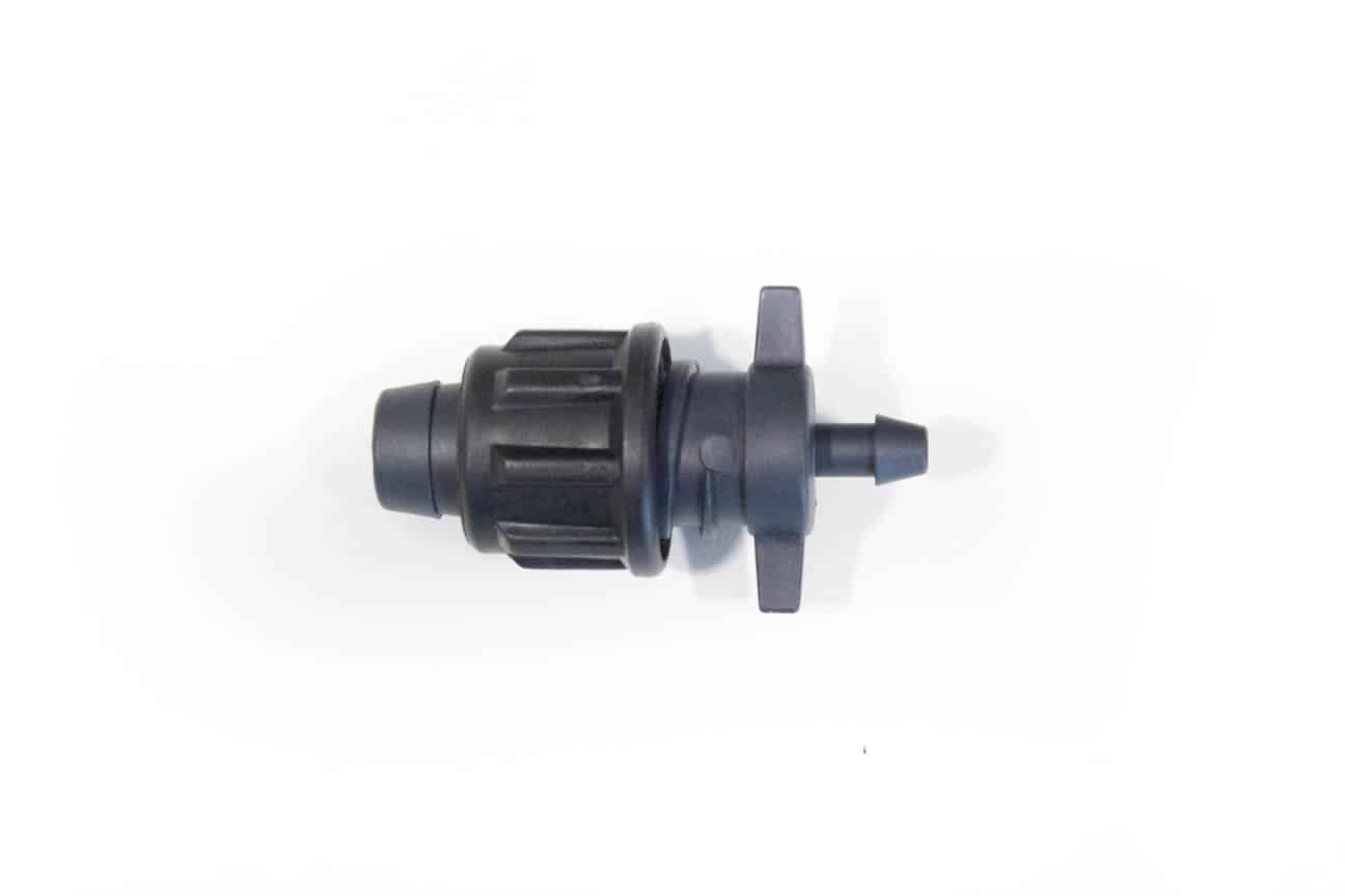 Sujungimas 16mm juosta ir 6mm jungtis į LDPE