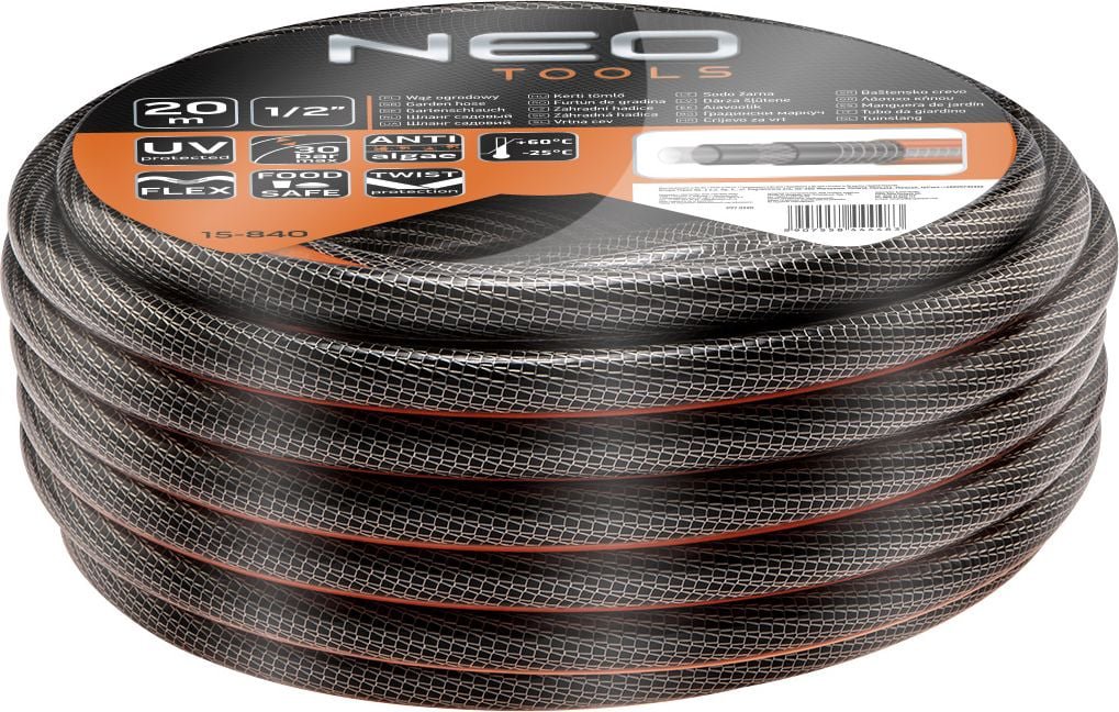 Neo Professional 1/2" 20m 6-layer hose (15-840)
