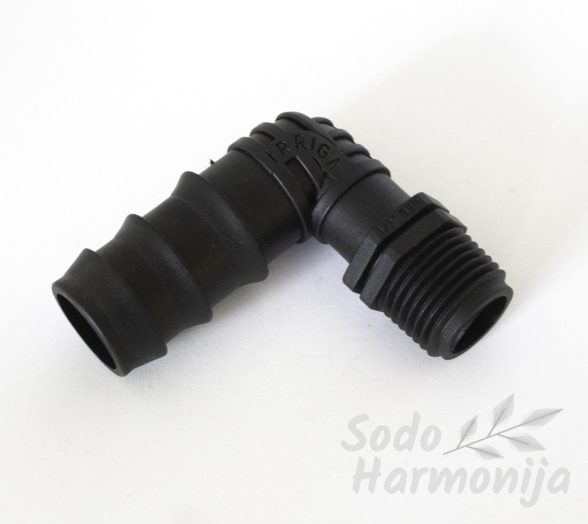ID Alkūnė 25mm x ¾" išorinis sriegis LDPE vamzdžiui