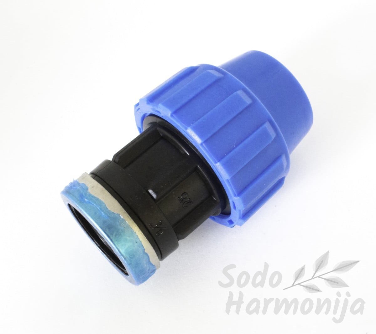 PP ECO Sujungimas 20mm vamzdžiui ir ¾” vidinis sriegis