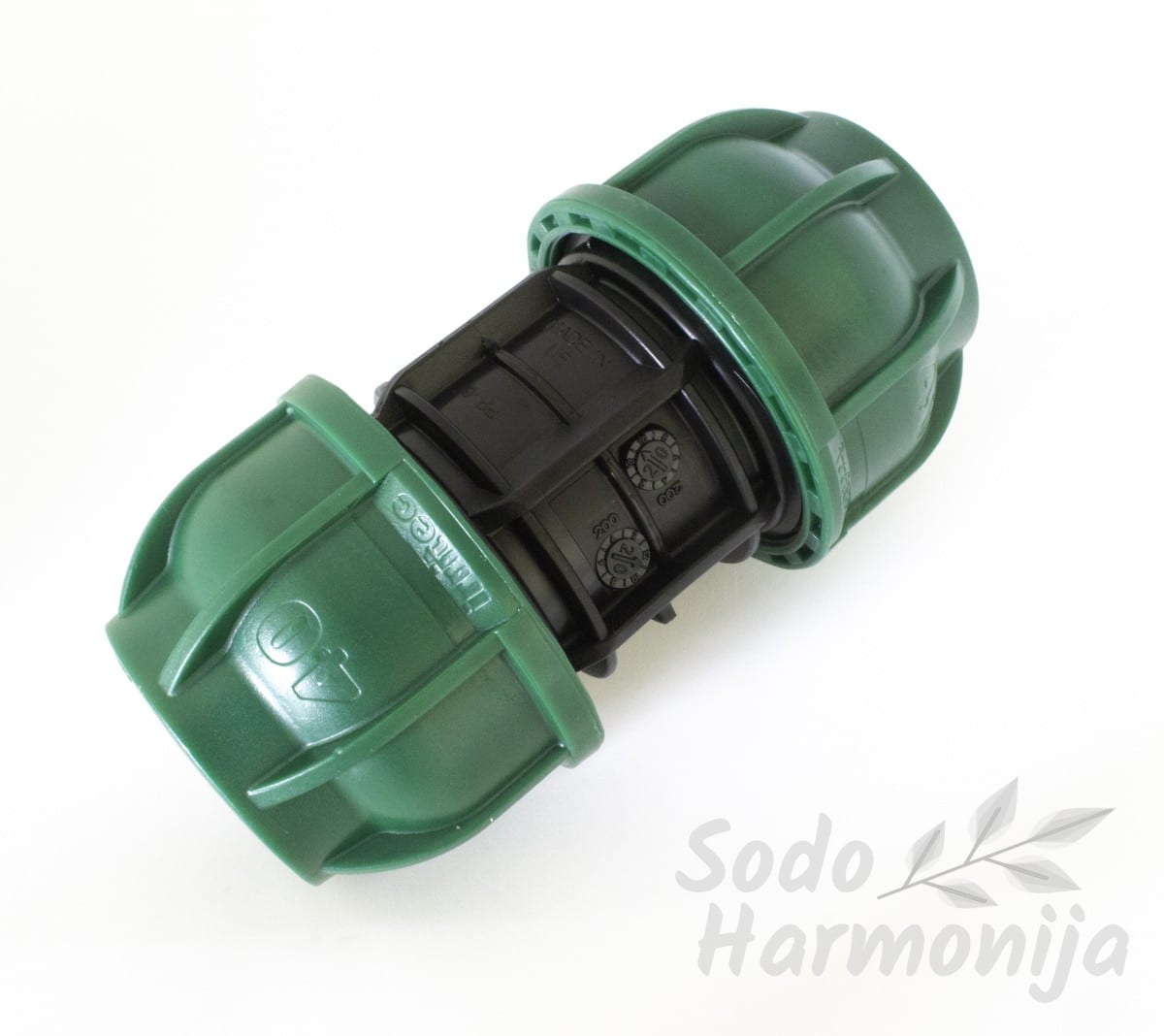 PP Sujungimas 40mm vamzdžiui