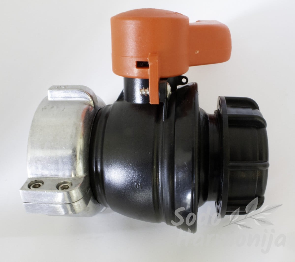 Ventilis rutulinis IBC konteinerio/toninės talpos 60mm ir sriegis 75 vidinis”