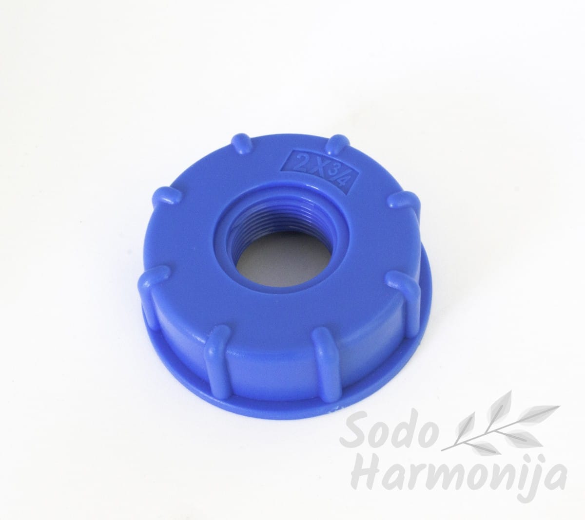 Pajungimas prie IBC konteinerio/toninės talpos 60mm ir sriegis ¾ vidinis”