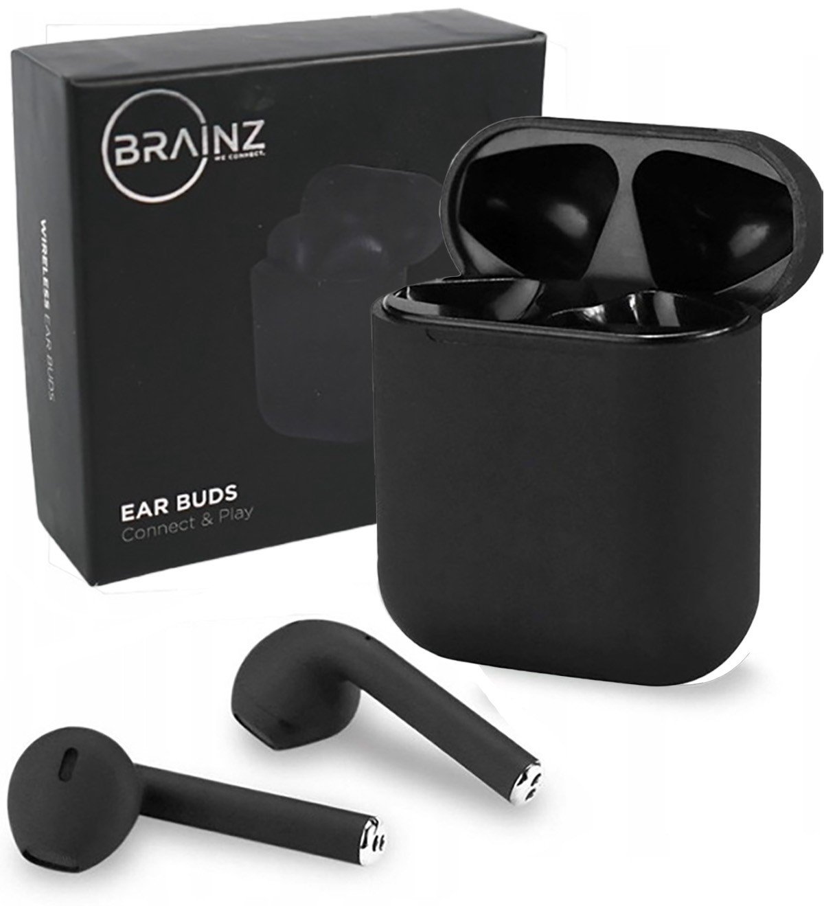Laisvų rankų įranga 0000 Brainz BK38510-BLACK