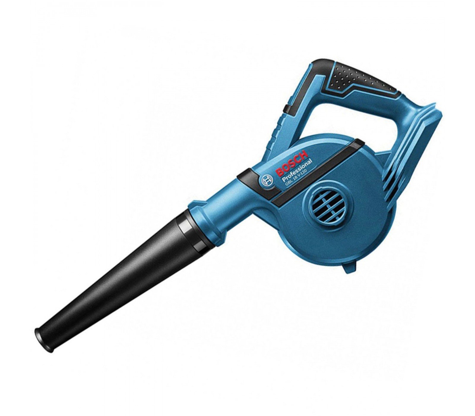 Akumuliatorinis pūstuvas Bosch GBL 18 V -120, kartoninėje pakuotėje (be akumuliatoriaus ir įkroviklio)